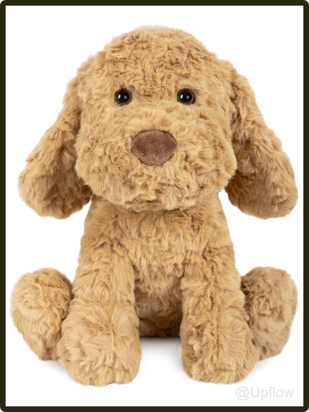 Microwavable Stuffed Animal Golden Doodle Plush Heating Pad 1.5 lb Weighted